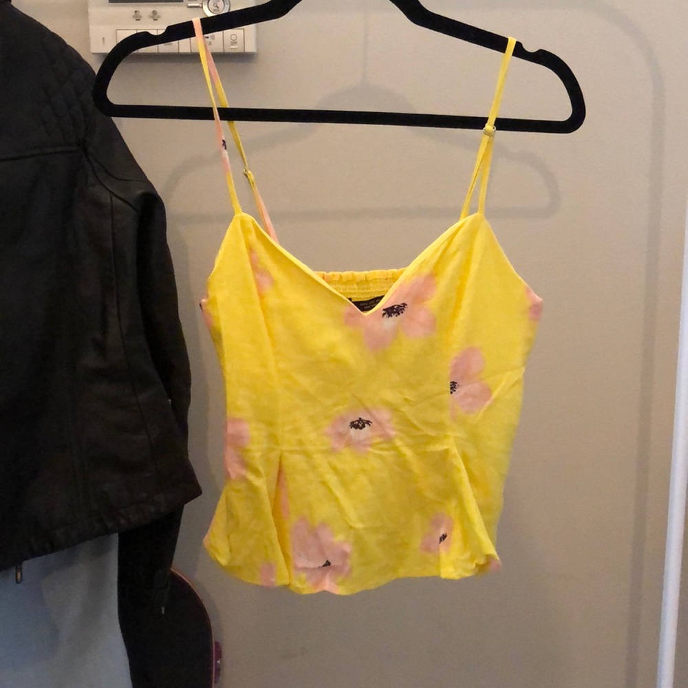 Flower tank top